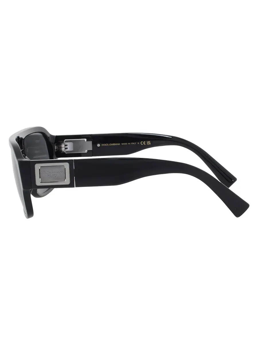 Солнцезащитные очки для мужчин Dolce and Gabbana Dark Grey Pilot DG4506 501/87 58 Dolce & Gabbana — изображение 4 из 4