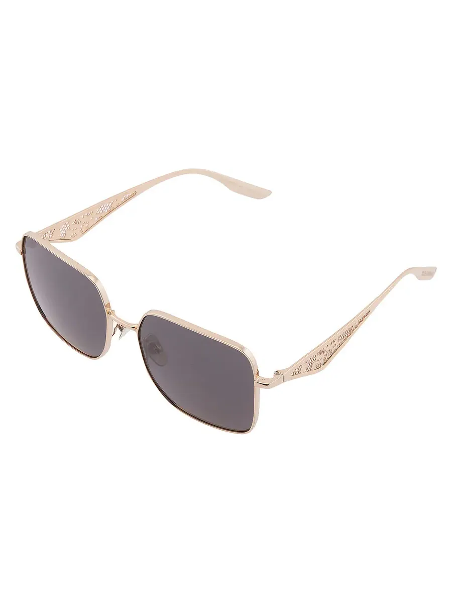 Женские спортивные солнцезащитные очки Dolce and Gabbana темно-серого цвета DG2310 02/87 57 Dolce & Gabbana, золото