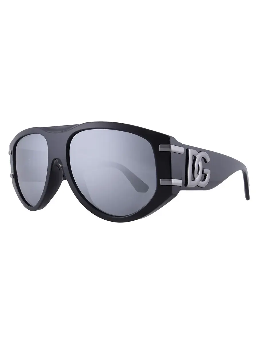 Солнцезащитные очки Dolce and Gabbana Dark Grey Mirror Pilot для женщин DG4499 501/6G 57 Dolce & Gabbana — изображение 2 из 4