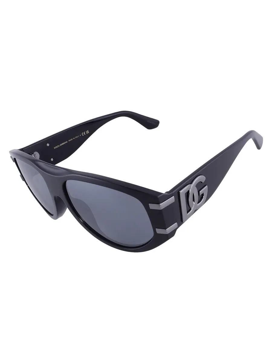 Солнцезащитные очки Dolce and Gabbana Dark Grey Mirror Pilot для женщин DG4499 501/6G 57 Dolce & Gabbana — изображение 3 из 4