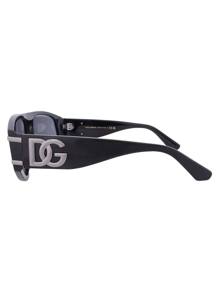 Солнцезащитные очки Dolce and Gabbana Dark Grey Mirror Pilot для женщин DG4499 501/6G 57 Dolce & Gabbana — изображение 4 из 4