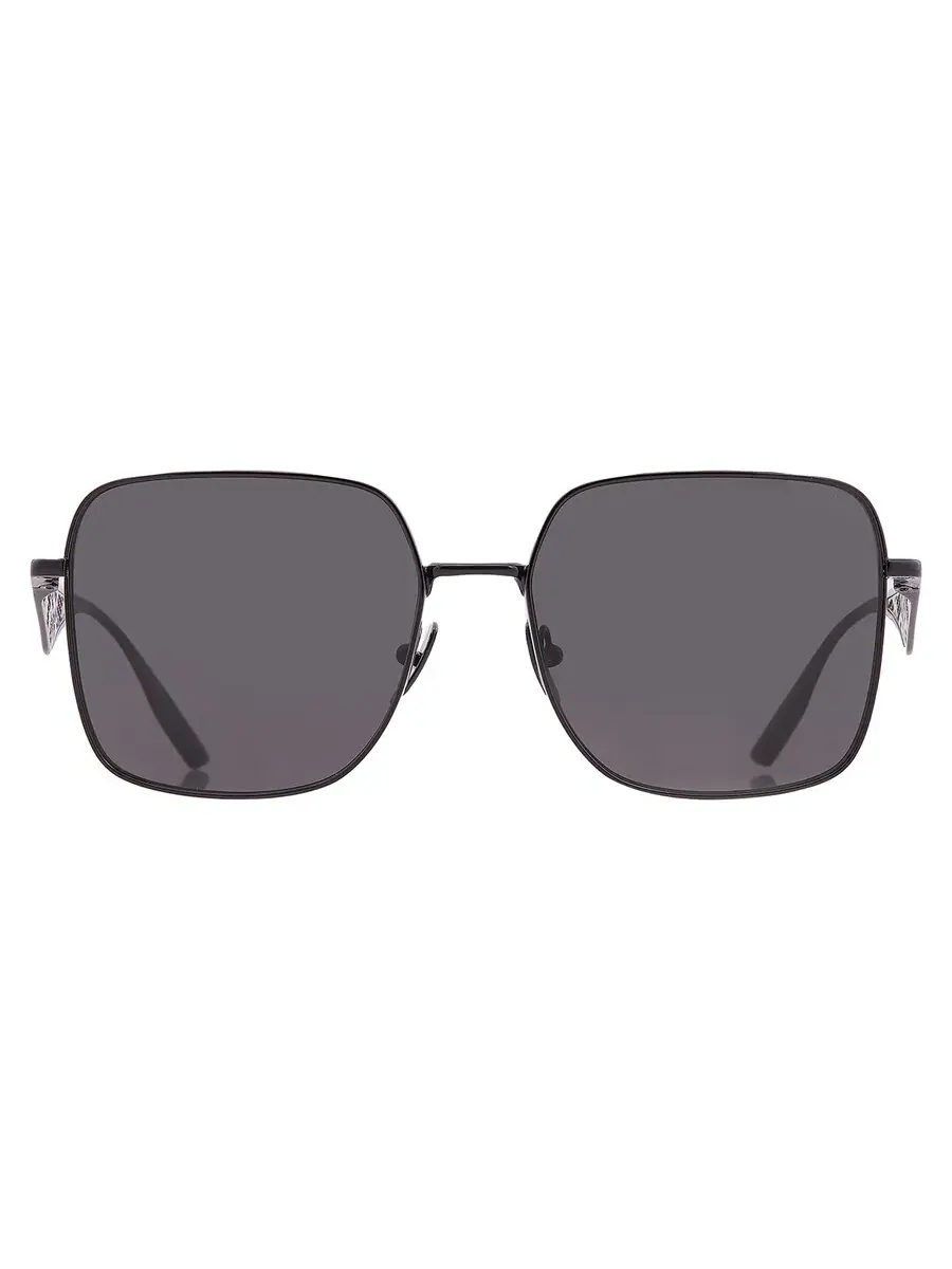 Солнцезащитные очки для женщин Dolce and Gabbana, темно-серые, квадратные, DG2310 01/87 57 Dolce & Gabbana