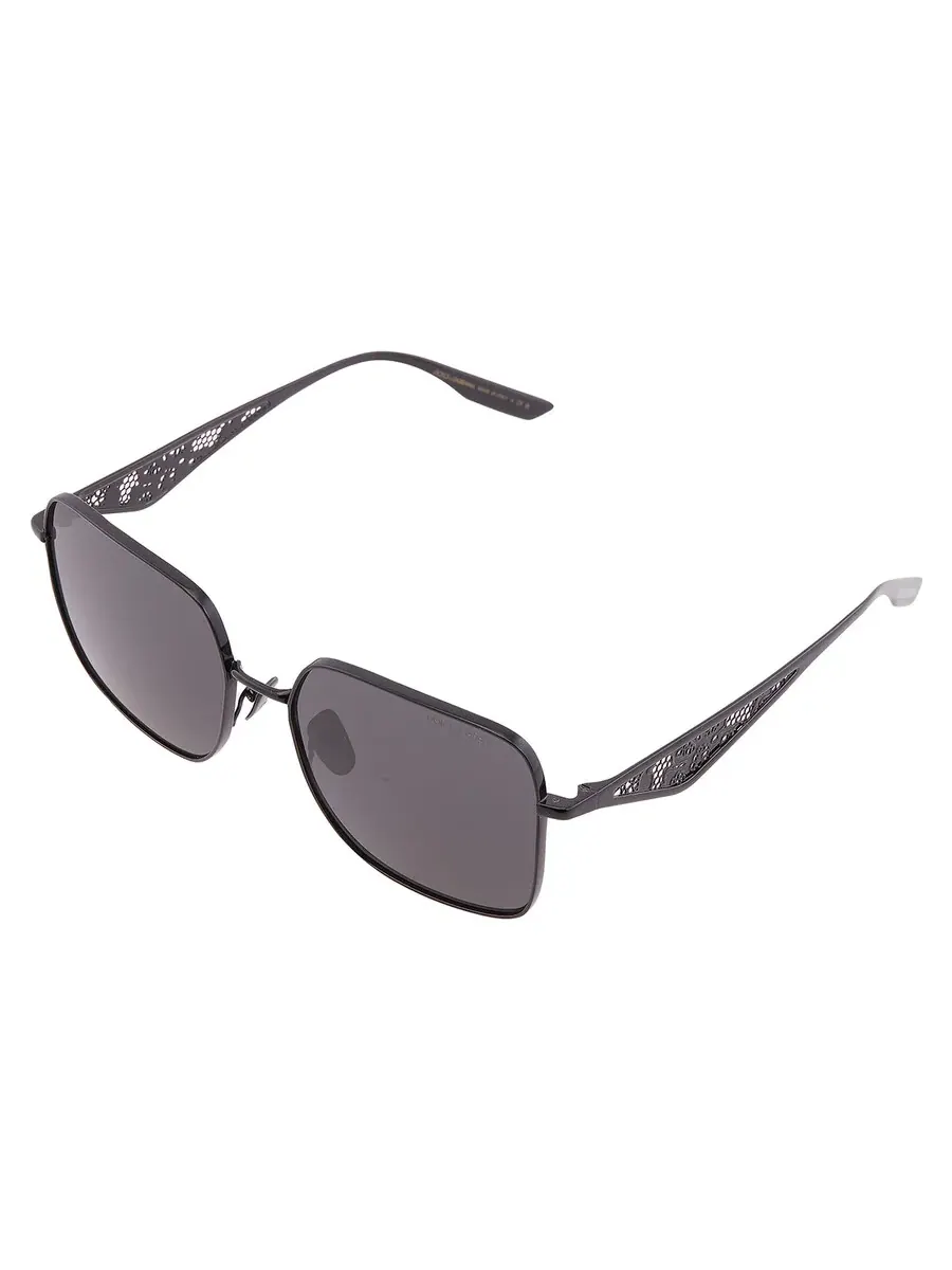 Солнцезащитные очки для женщин Dolce and Gabbana, темно-серые, квадратные, DG2310 01/87 57 Dolce & Gabbana, черный