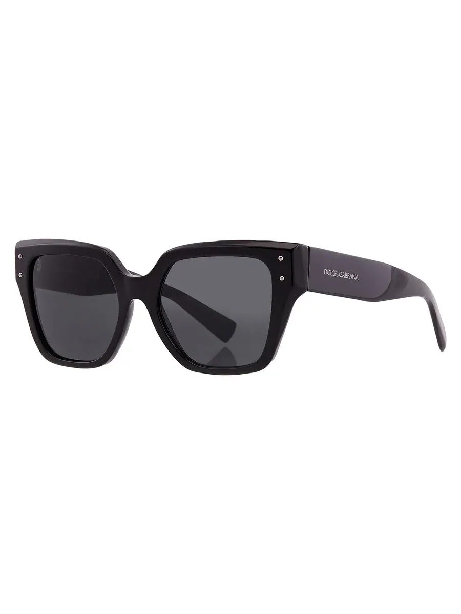 Солнцезащитные очки для женщин Dolce and Gabbana Dark Grey Sport DG4471 501/87 52 Dolce & Gabbana — изображение 2 из 4