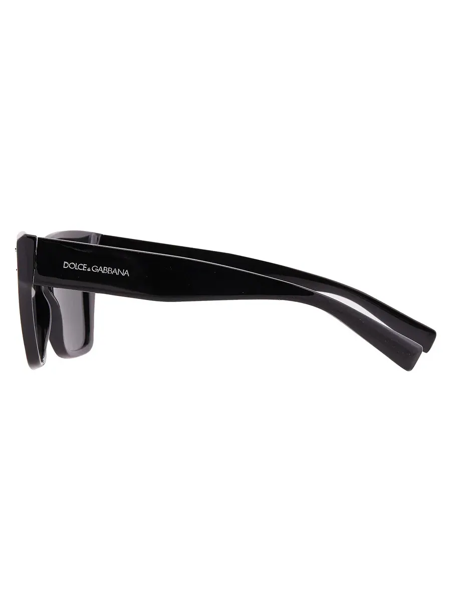 Солнцезащитные очки для женщин Dolce and Gabbana Dark Grey Sport DG4471 501/87 52 Dolce & Gabbana — изображение 4 из 4