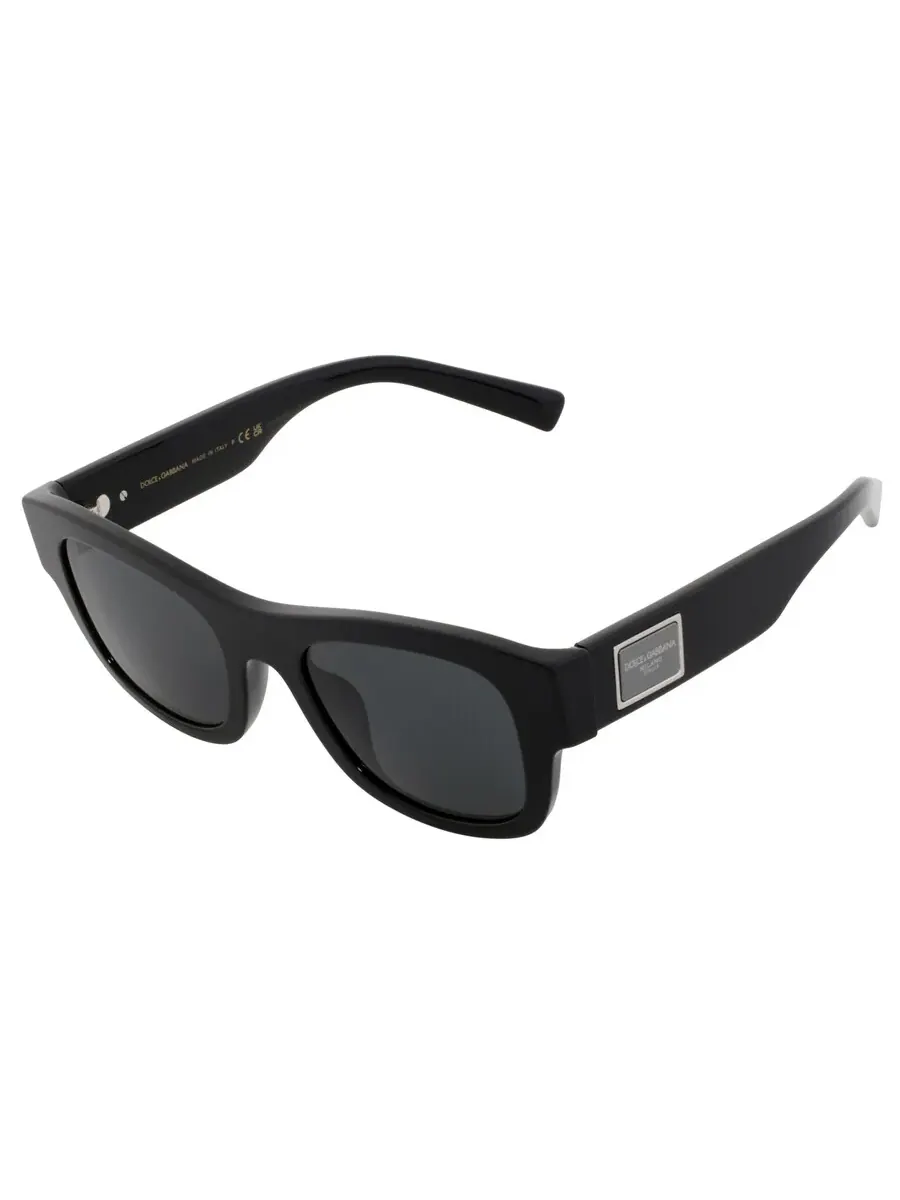 Солнцезащитные очки для мужчин Dolce and Gabbana темно-серые квадратные DG4509 501/87 50 Dolce & Gabbana — изображение 3 из 4