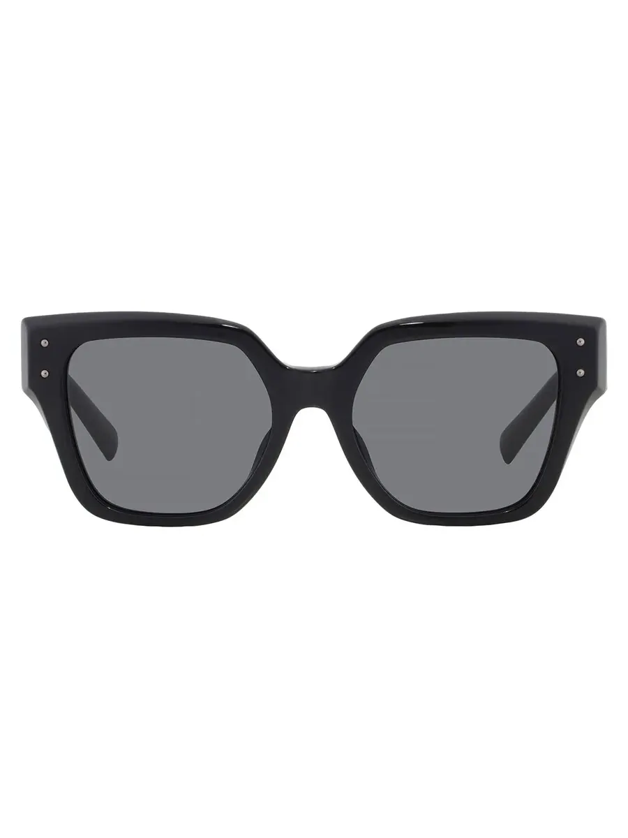Женские солнцезащитные очки Dolce and Gabbana темно-серые квадратные DG4471F 501/87 52 Dolce & Gabbana
