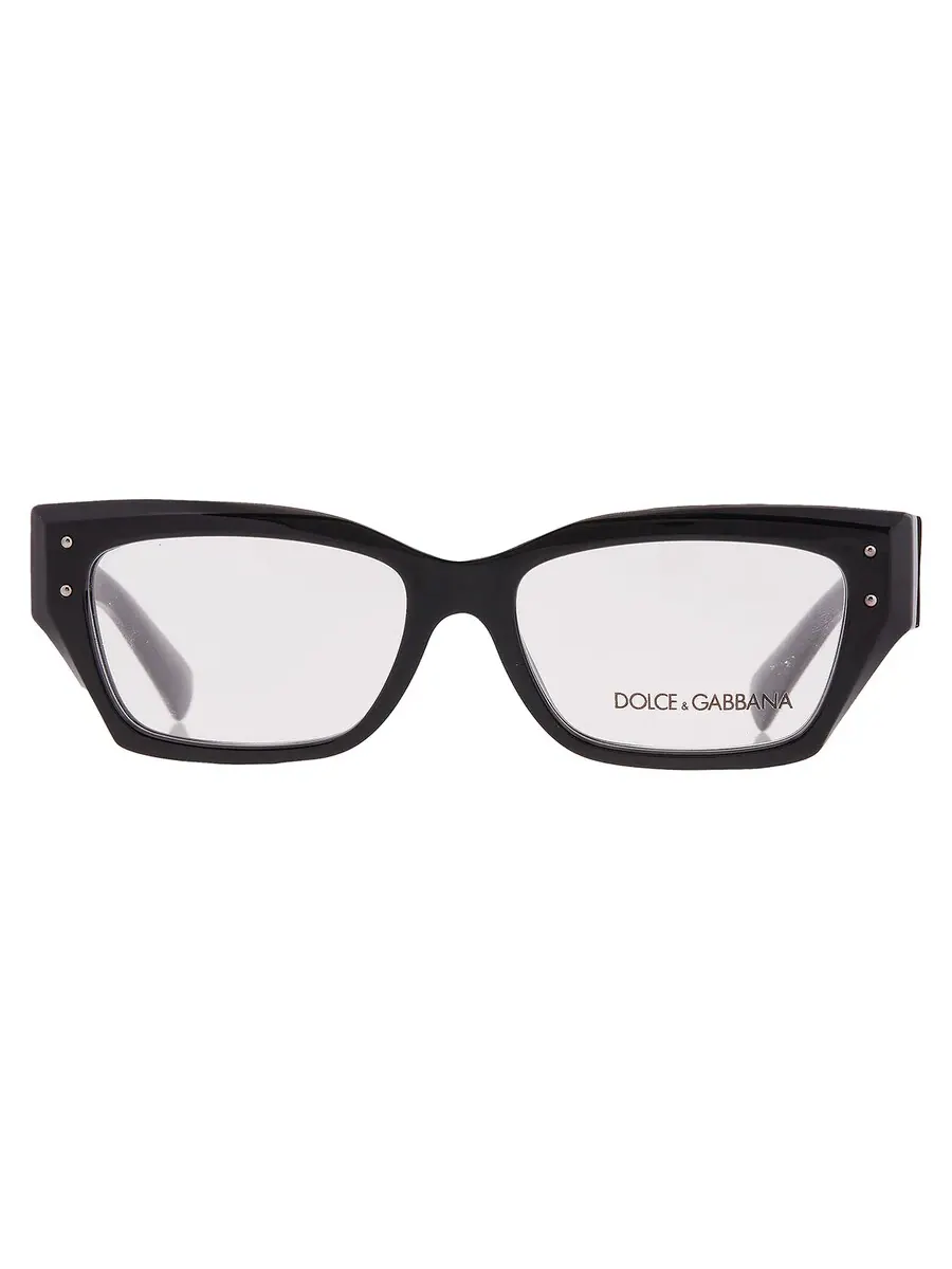 Демонстрационные женские очки Dolce and Gabbana «Кошачий глаз» DG3387 501 53 Dolce & Gabbana