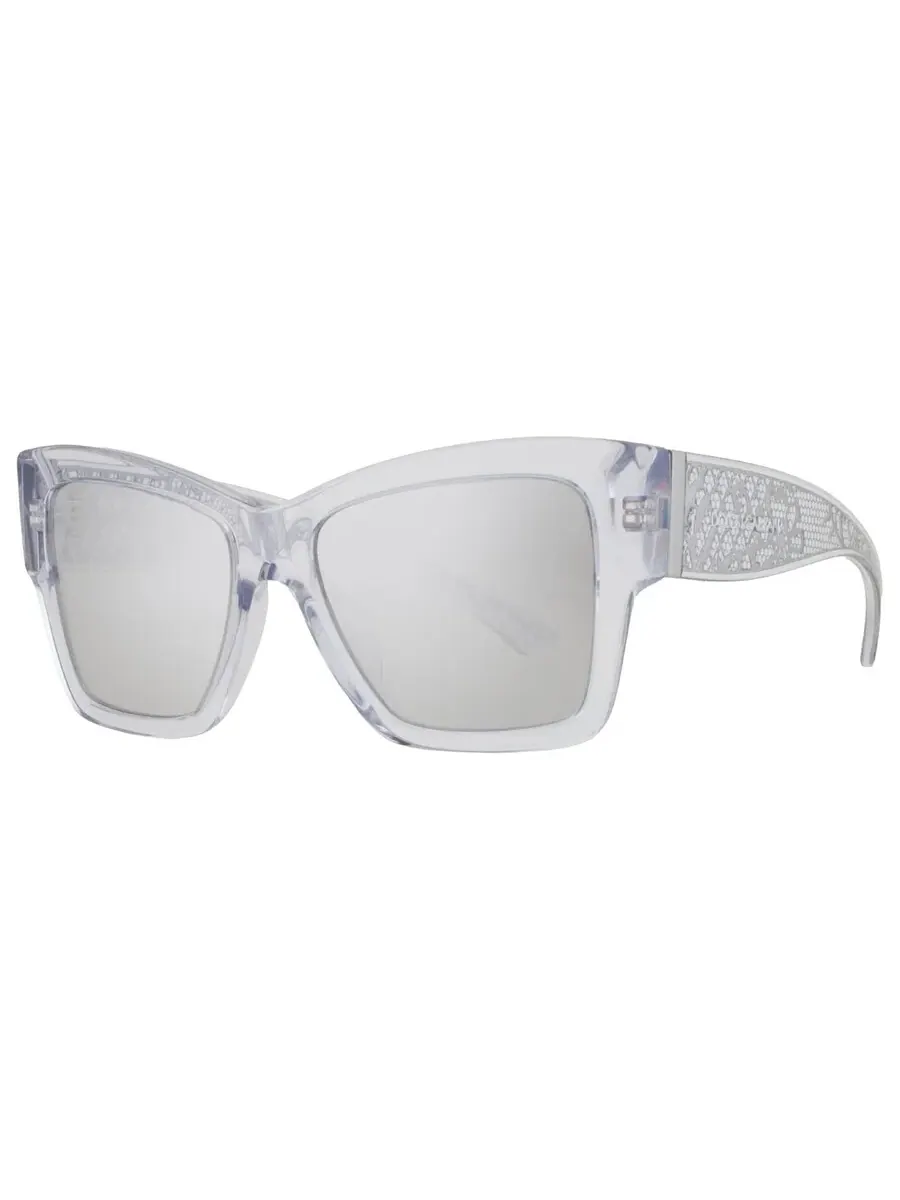 Dolce & Gabbana Женские солнцезащитные очки Dolce and Gabbana Silver Mirror Butterfly DG4493 31338V 55 — изображение 2 из 4