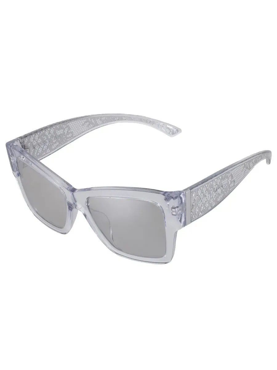 Dolce & Gabbana Женские солнцезащитные очки Dolce and Gabbana Silver Mirror Butterfly DG4493 31338V 55 — изображение 3 из 4