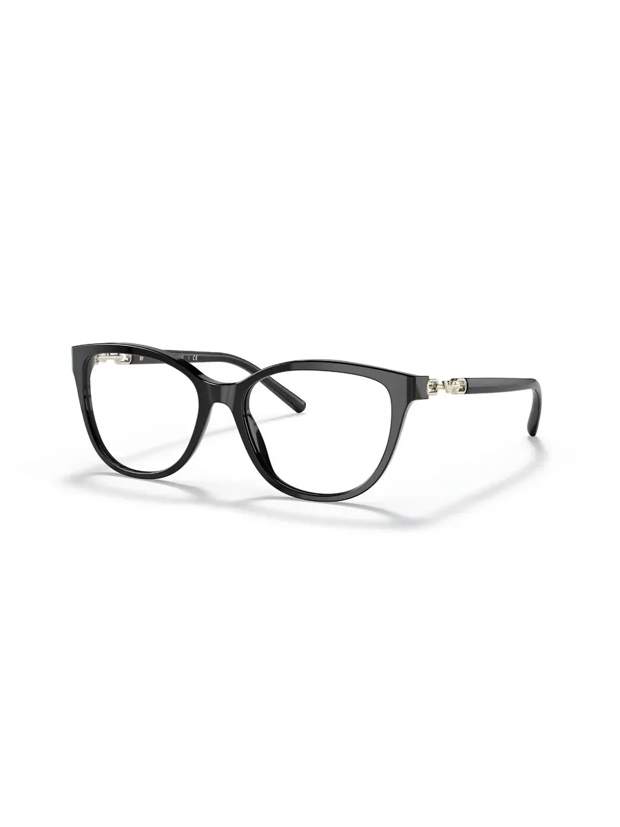 Демонстрационные женские очки Emporio Armani «Кошачий глаз» EA3190 5001 53 — черный