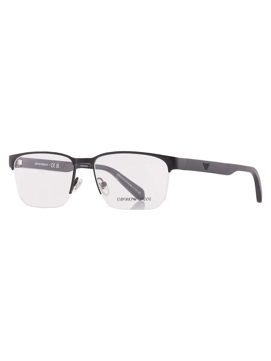 Мужские очки Emporio Armani Demo Rectangular EA1162 3001 56 — изображение 2 из 4, черный