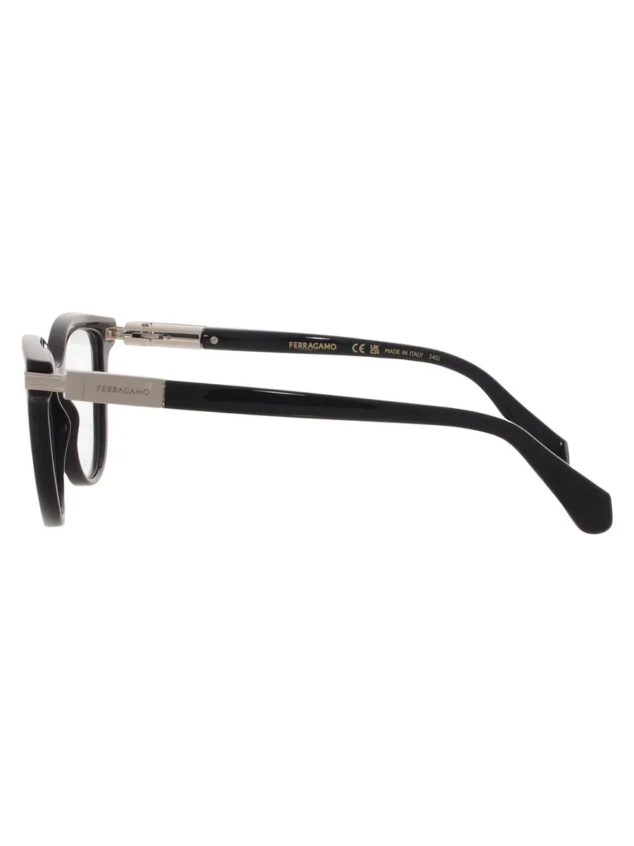Очки для женщин Ferragamo Demo Cat Eye SF2974 001 52 — изображение 4 из 4, черный