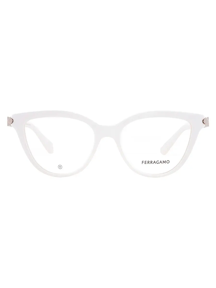 Демонстрационные женские очки Ferragamo «Кошачий глаз» SF2974 103 52