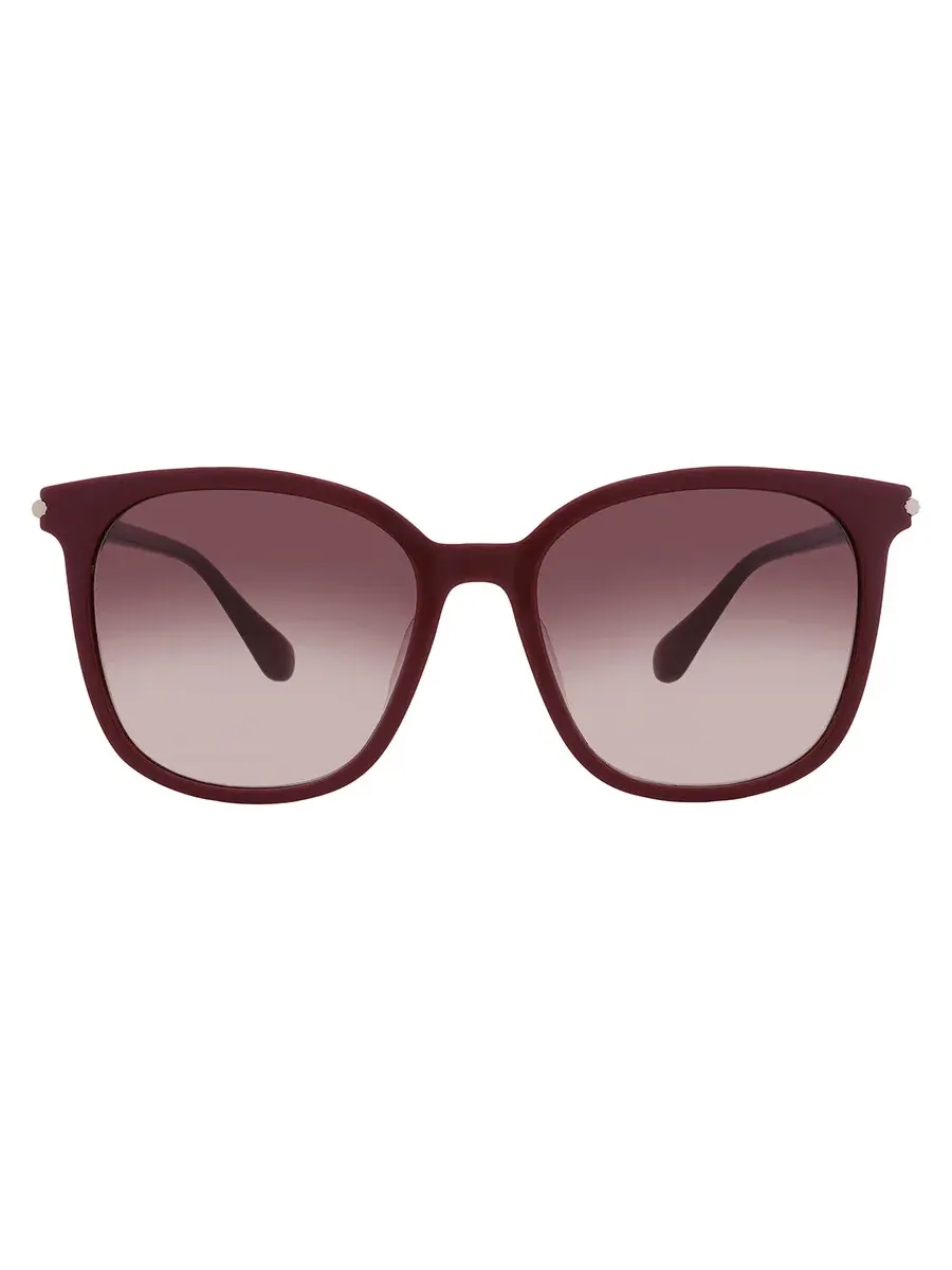 Женские солнцезащитные очки Ferragamo Burgundy Gradient Square SF1113SLB 606 56