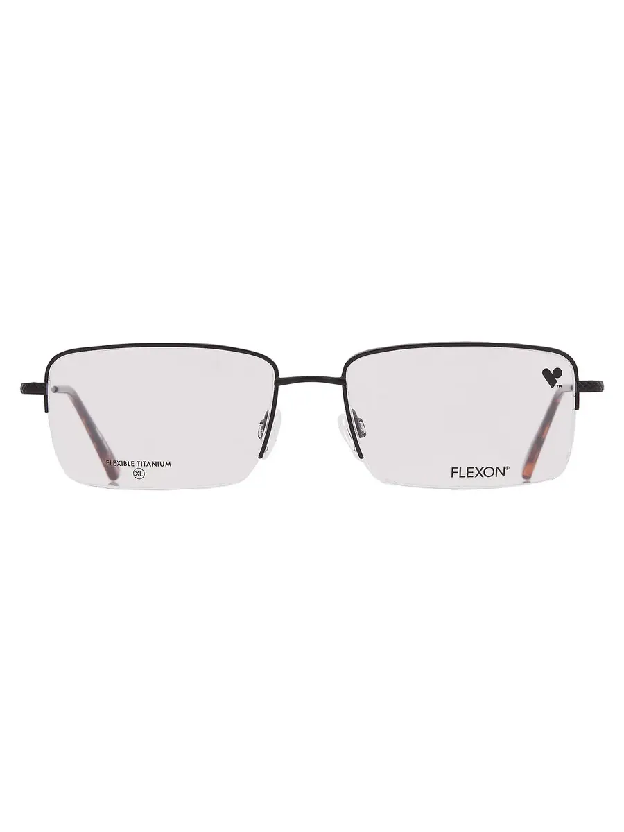Мужские очки Flexon Demo прямоугольные FLEXON H6073 002 59 — черный