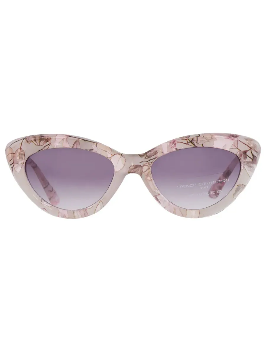 Женские солнцезащитные очки French Connection 59054FCU653 Smoke Cat Eye 10261794.LTS CRY