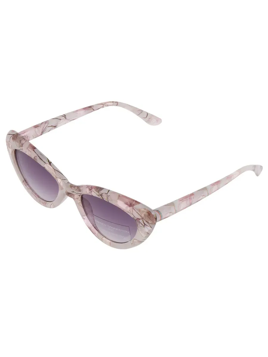 Женские солнцезащитные очки French Connection 59054FCU653 Smoke Cat Eye 10261794.LTS CRY — изображение 3 из 4, прозрачный
