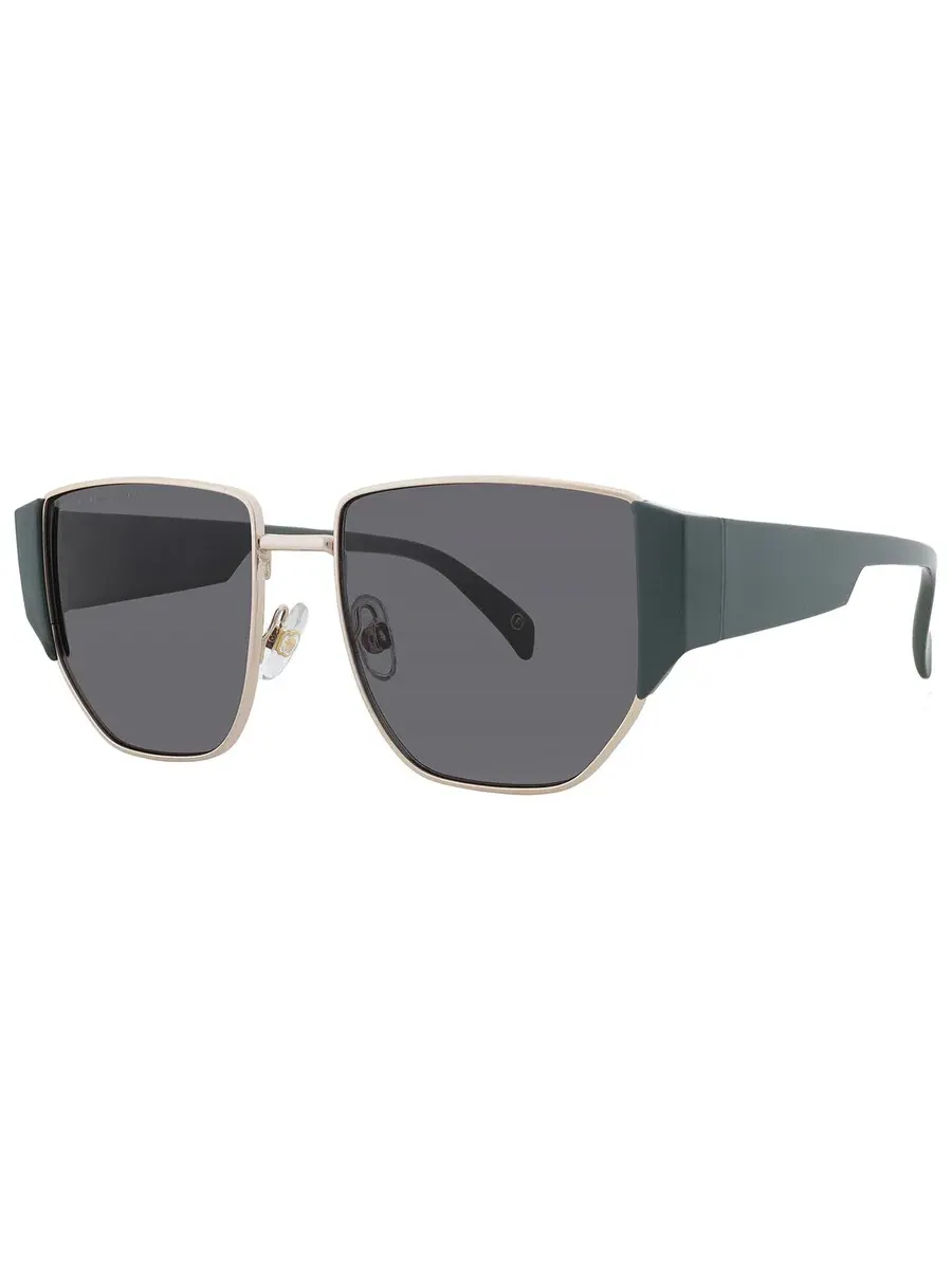 Женские солнцезащитные очки French Connection 59252FCU300 Grey Butterfly 10262082.COM GRNBRN — изображение 2 из 4, серый