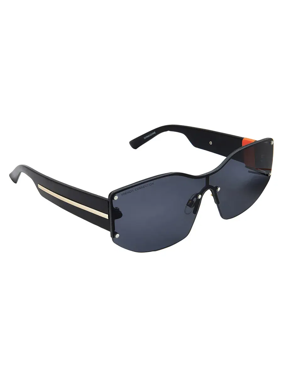 Женские солнцезащитные очки French Connection FC 25 77 BLK Smoke Geometric 10269922.LTS BLK — изображение 4 из 4, черный