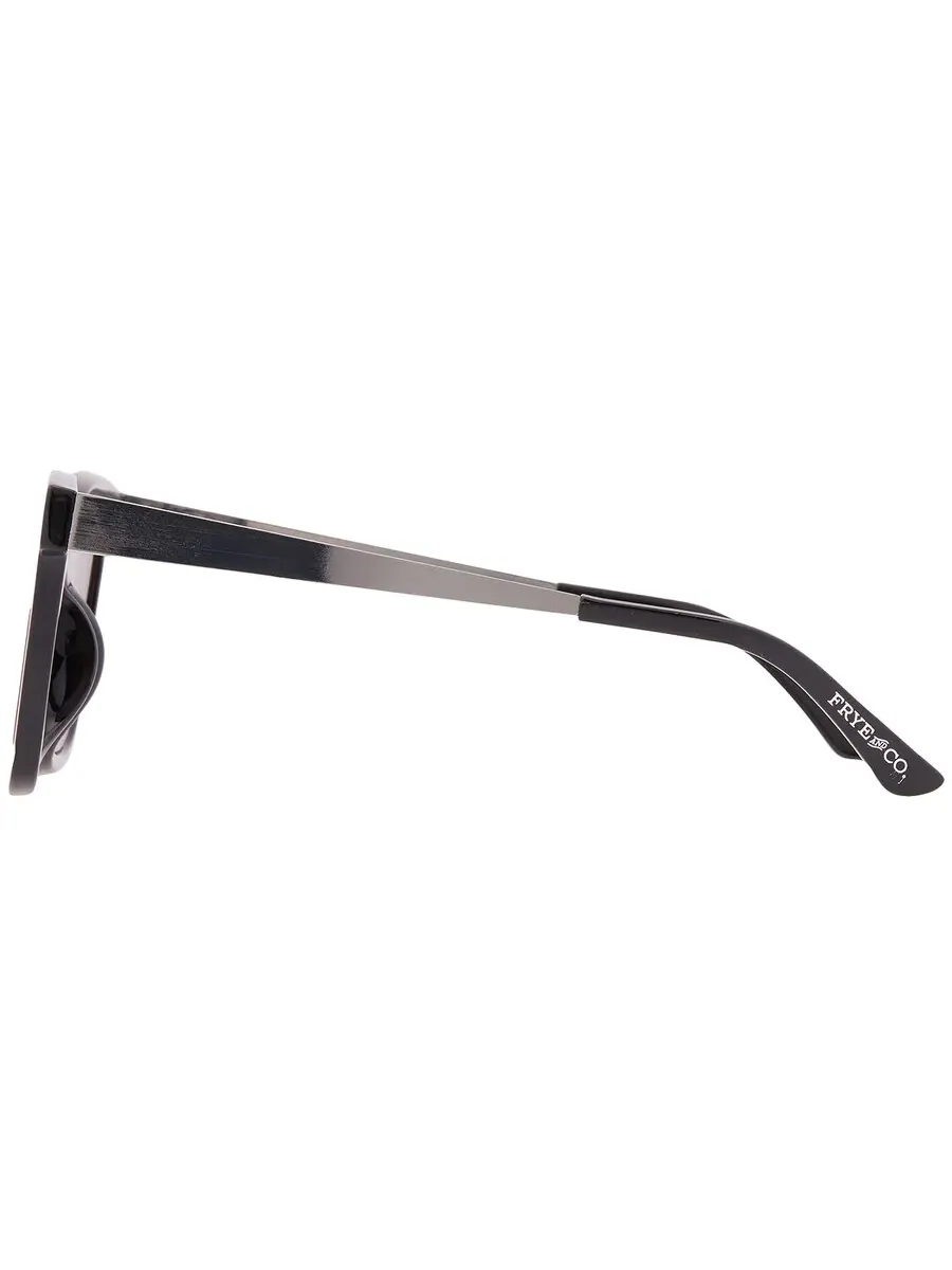 Очки солнцезащитные женские Frye 47532FCO001 Smoke Sport 10261607.COM BLKSMK — изображение 4 из 4, черный
