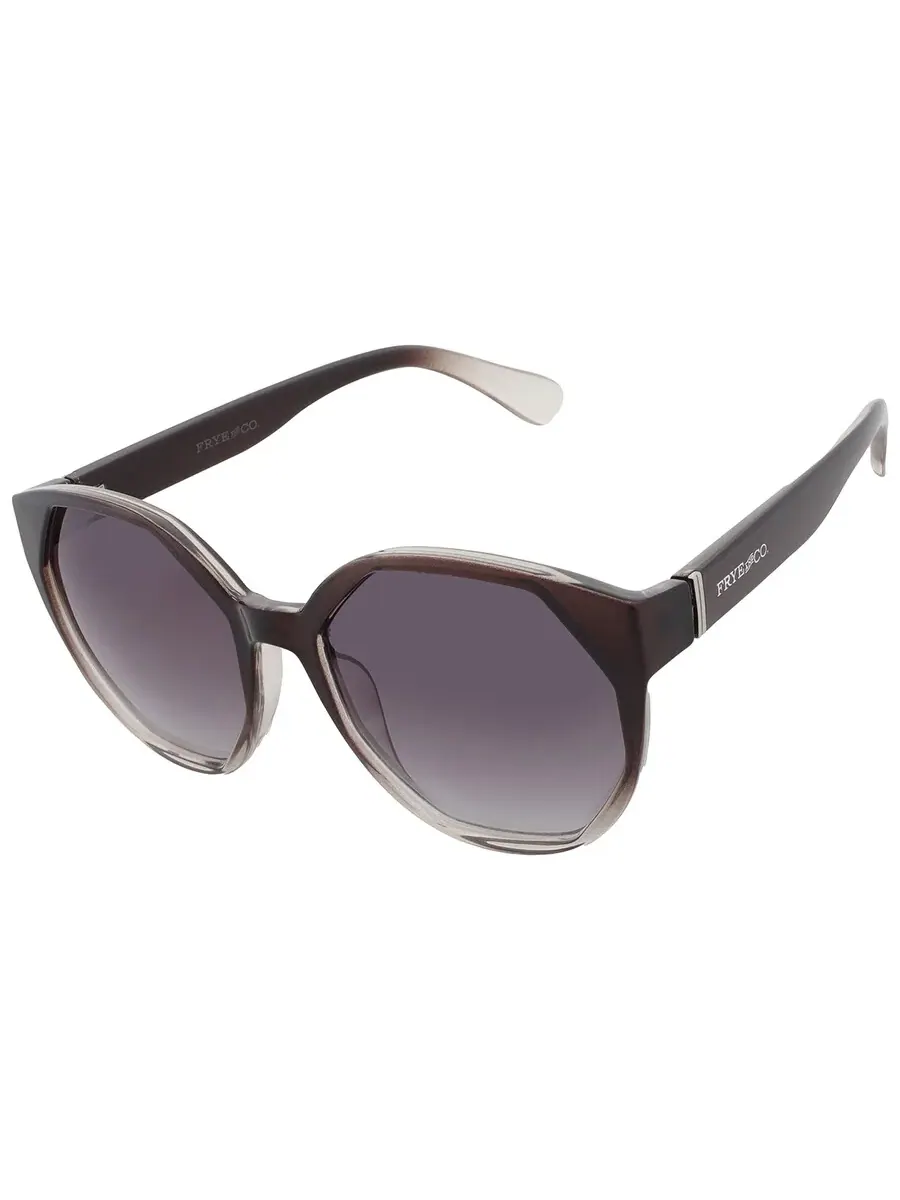 Очки солнцезащитные женские Frye 53311FCO001 Smoke Oval 10260430.COM CHRSMK — изображение 3 из 4, темно-серый
