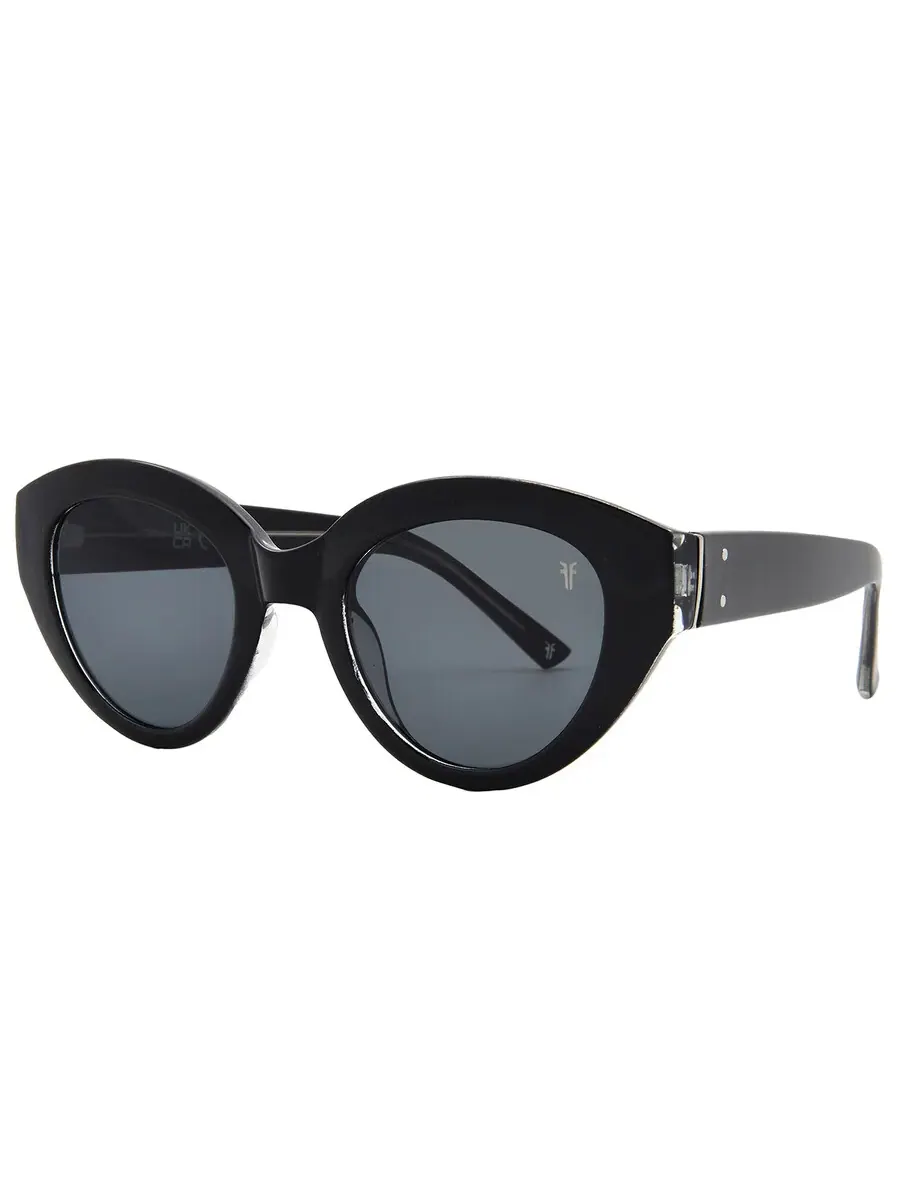 Солнечные очки для женщин Frye 60273FRY BLK Smoke Cat Eye 10266423.COM BLKSMK — изображение 2 из 4, черный