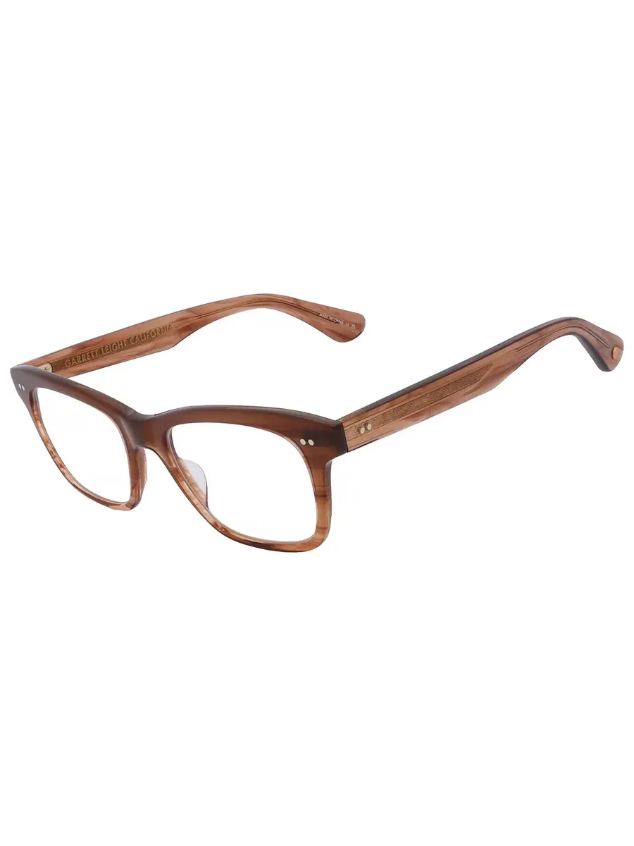 Очки Garrett Leight BUCHANAN Demo Square 1136 MAC 49 — 4