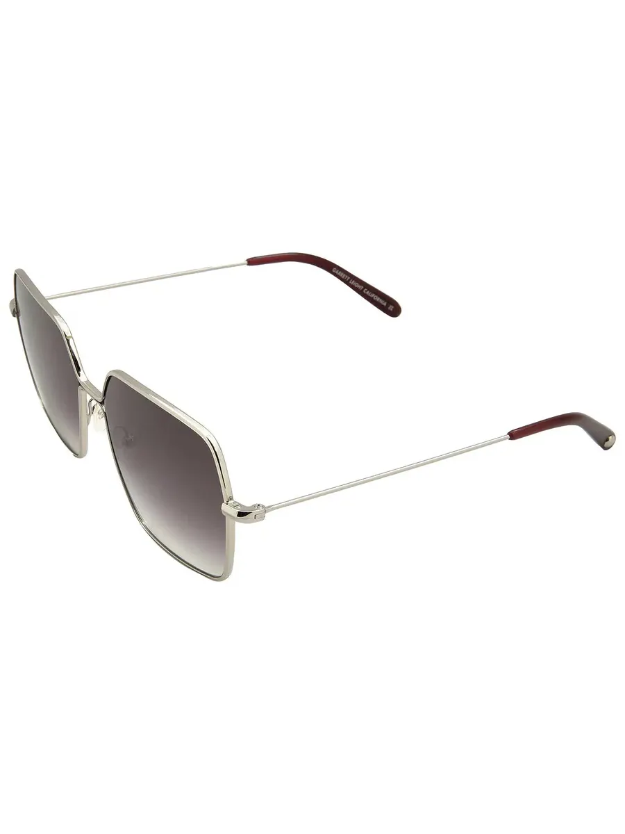 Женские солнцезащитные очки Garrett Leight MEADOW SUN Waning Moon Gradient Square 4067 SV-BAR/WMNG 56 — изображение 5 из 5