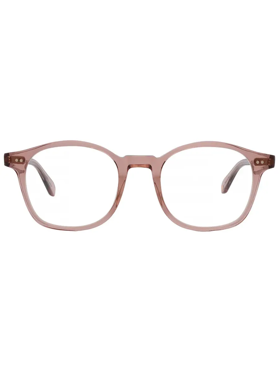 Демонстрационные квадратные очки Garrett Leight RILEY 1116 DER 48 — розовый