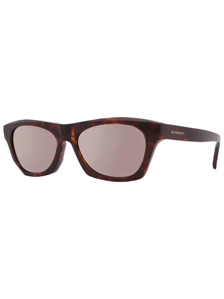 Мужские солнцезащитные очки Givenchy Grey Mirror Square GV40026U 52C 55 — изображение 3 из 5, серый