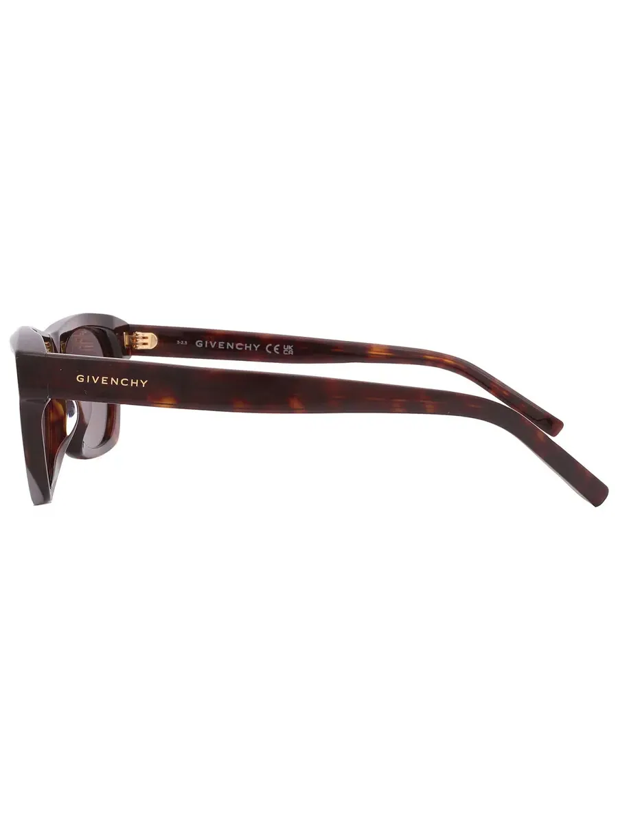 Мужские солнцезащитные очки Givenchy Grey Mirror Square GV40026U 52C 55 — изображение 5 из 5, серый
