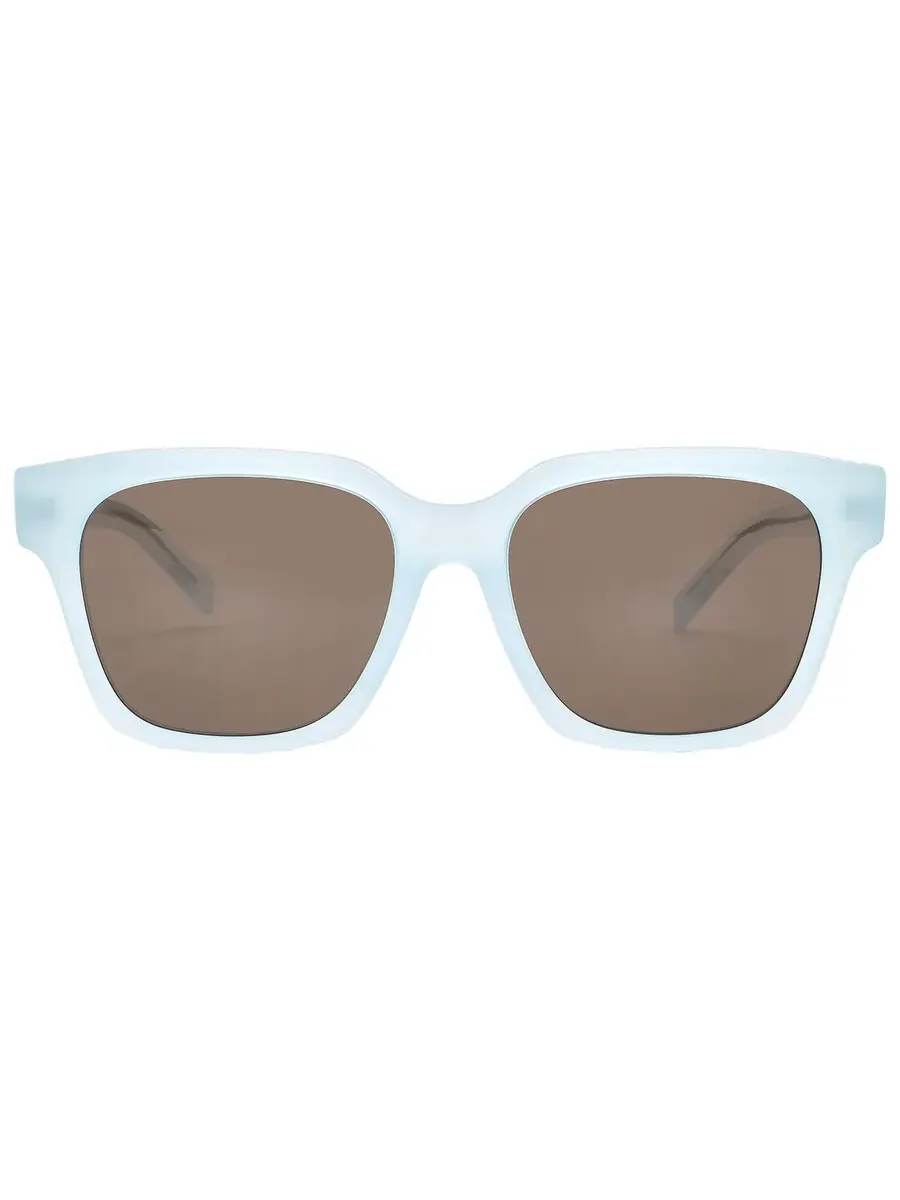 Женские солнцезащитные очки Givenchy серого цвета квадратной формы GV40024U 84E 56