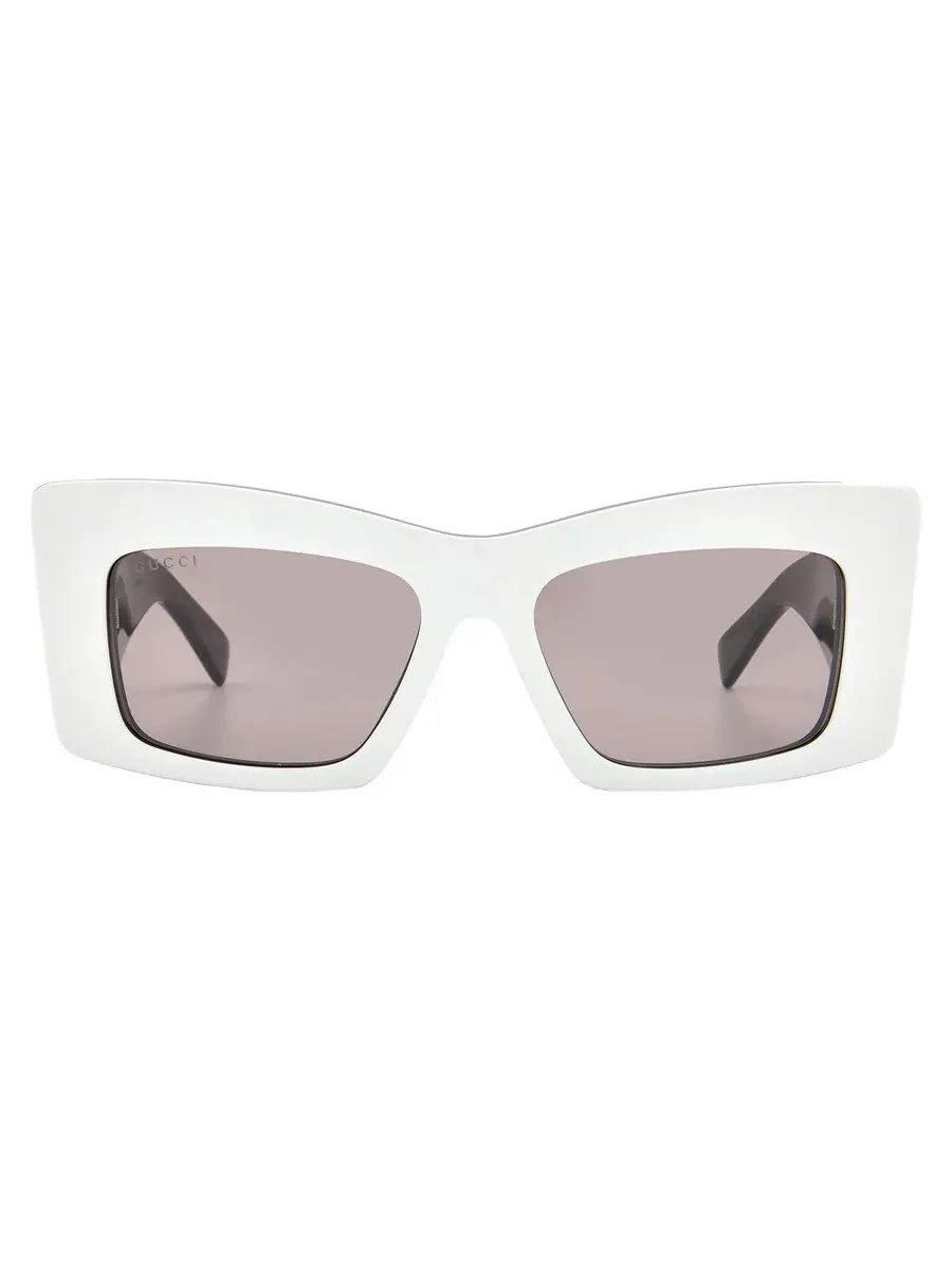 Женские солнцезащитные очки Gucci Brown Butterfly GG1842S 006 53 — черный