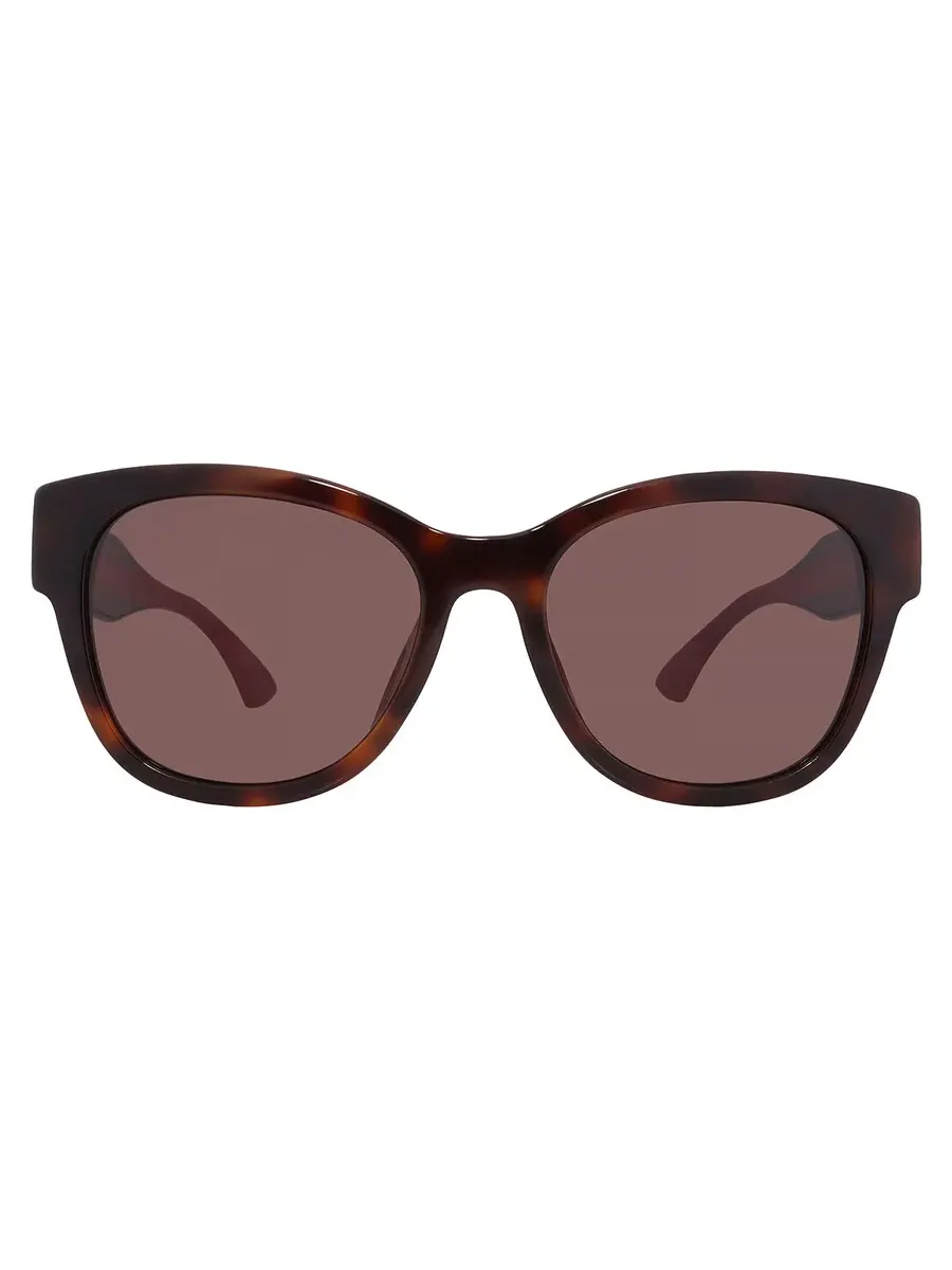 Женские солнцезащитные очки Gucci коричневые овальные GG1866SK 002 56