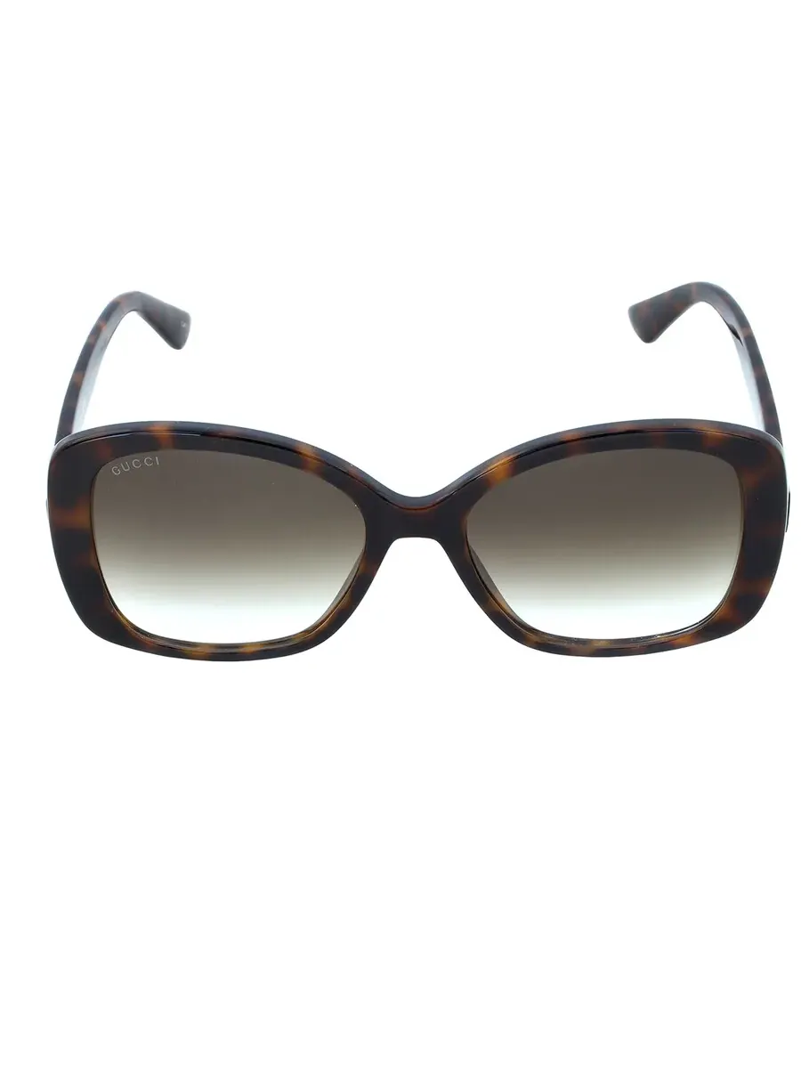 Женские солнцезащитные очки Gucci Brown Square GG0762S 002 56