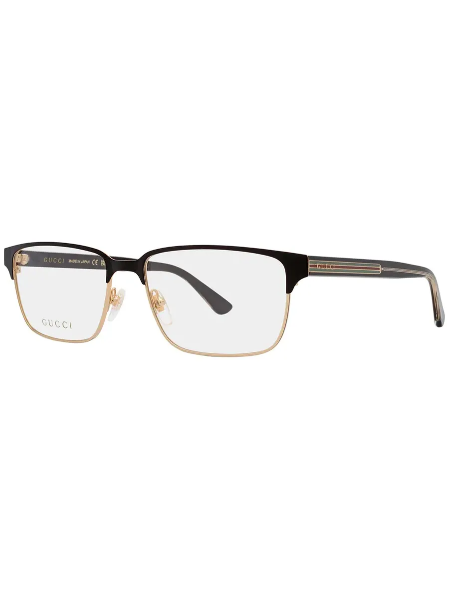 Мужские прямоугольные очки Gucci Demo GG0383O 004 58 — 2