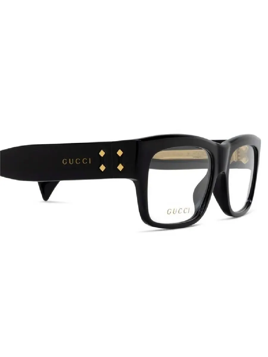Мужские очки Gucci Demo Sport GG1707O 006 56 — изображение 3 из 4, черный