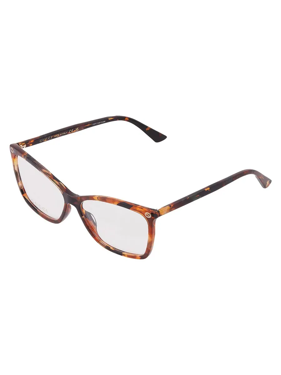 Женские квадратные очки Gucci Demo GG0025O 016 58 — 3