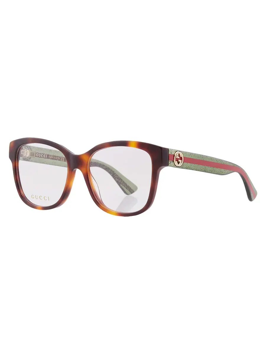 Женские квадратные очки Gucci Demo GG0038ON 002 54 — 2