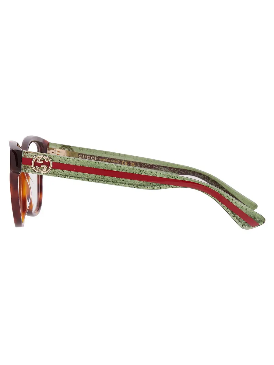 Женские квадратные очки Gucci Demo GG0038ON 002 54 — 4