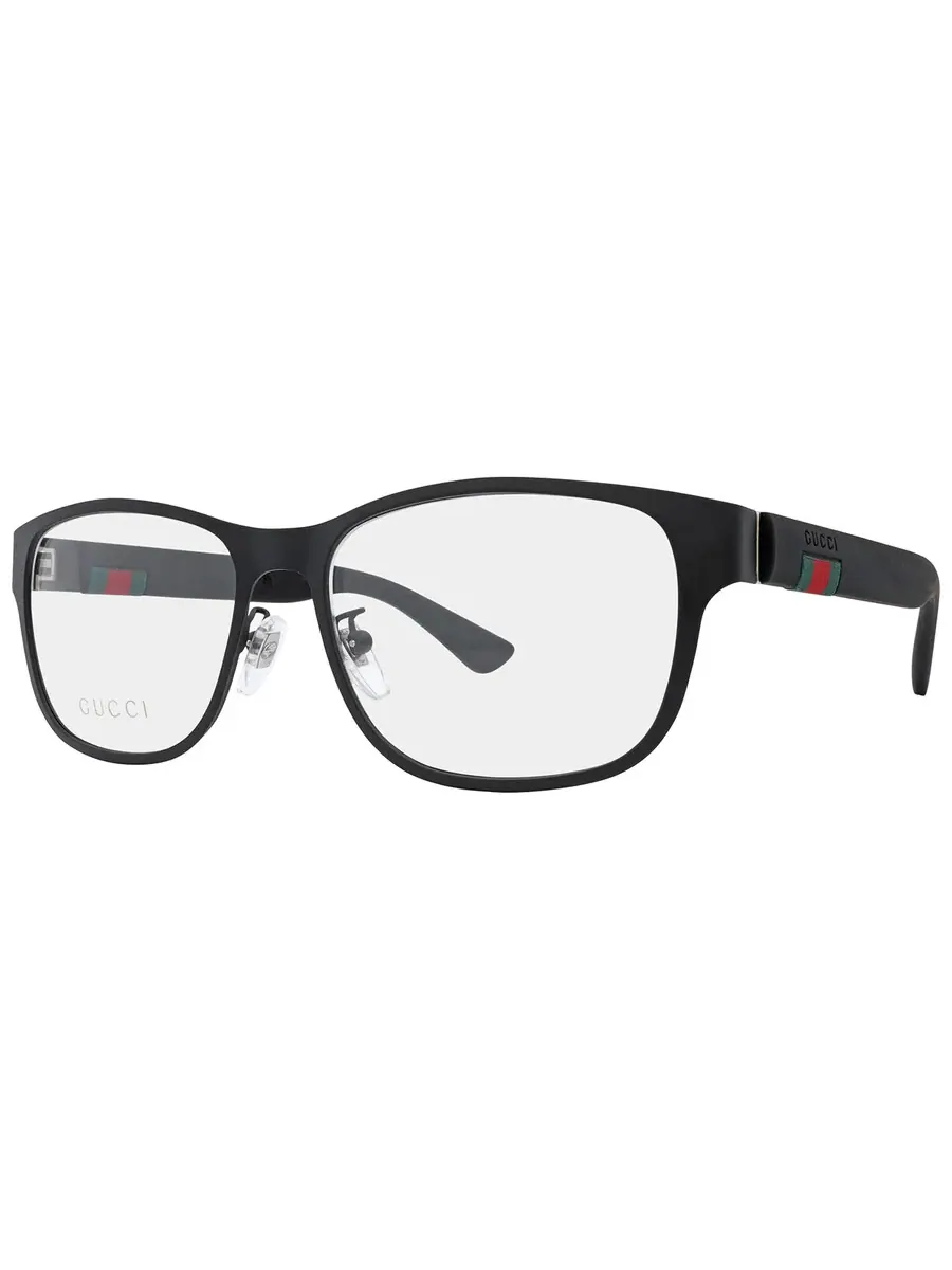 Мужские очки Gucci Demo Square GG0013O 001 55 — изображение 2 из 6, черный