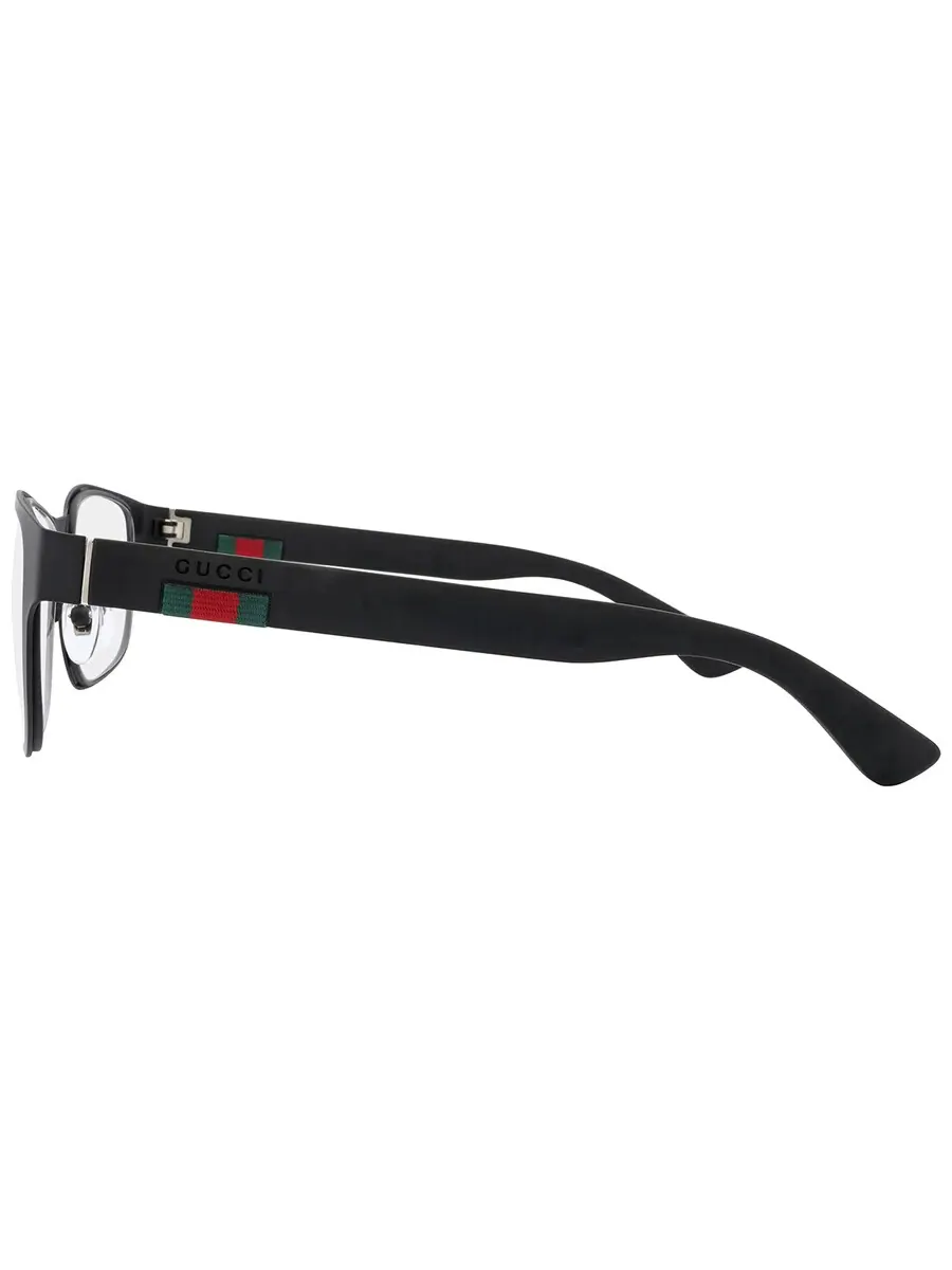 Мужские очки Gucci Demo Square GG0013O 001 55 — изображение 4 из 6, черный
