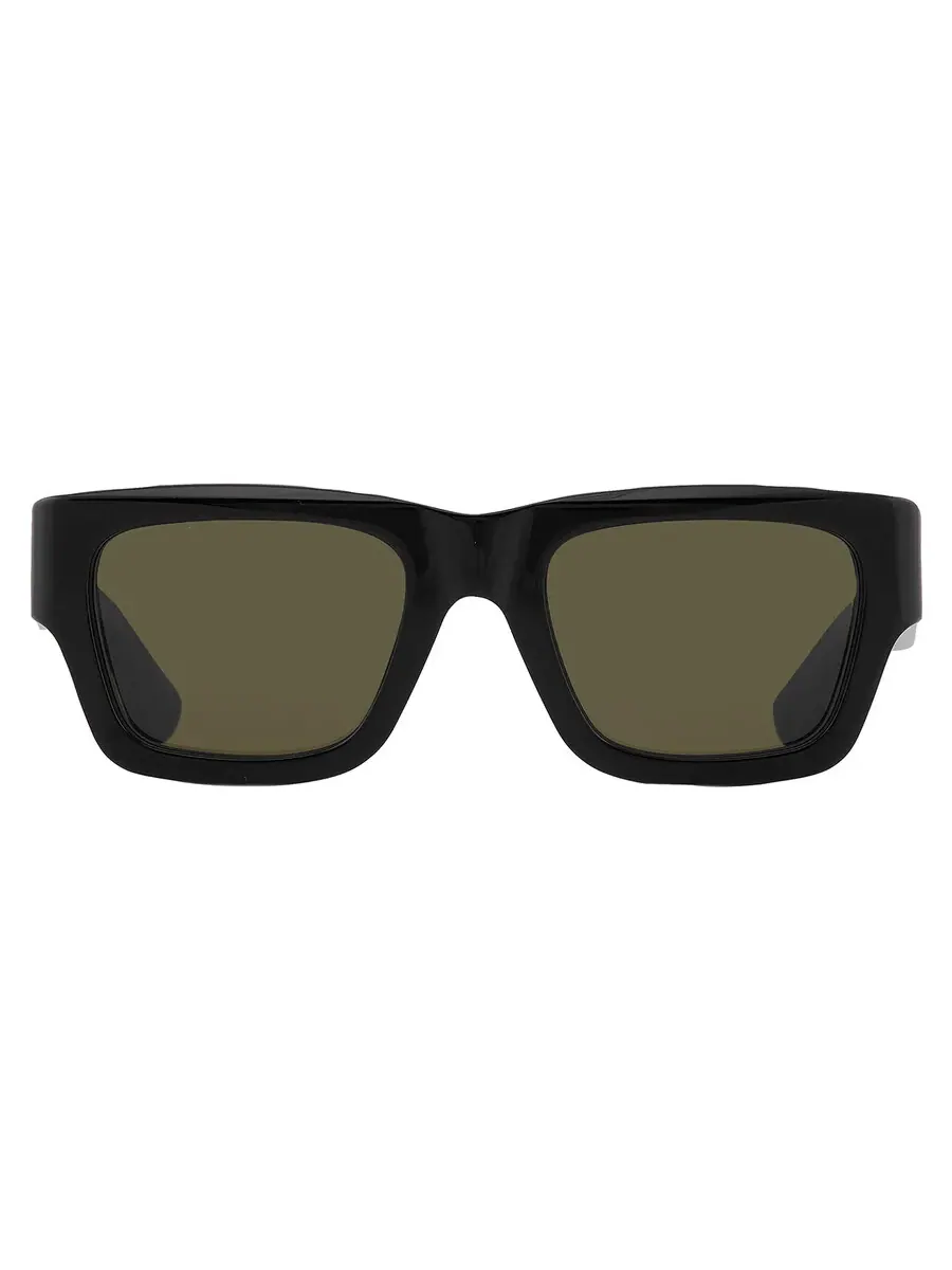 Мужские солнцезащитные очки Gucci Green Square GG1668S 003 52