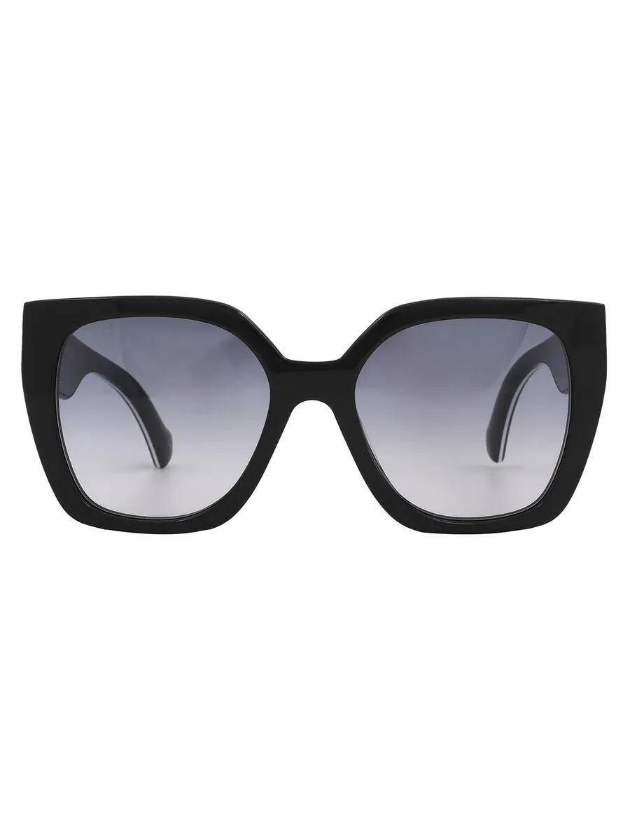 Женские солнцезащитные очки Gucci с серым градиентом и бабочкой GG1300S 004 55
