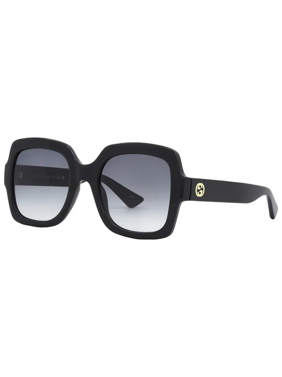 Женские солнцезащитные очки Gucci серого градиента квадратной формы GG1337S 001 54 — изображение 2 из 5, серый