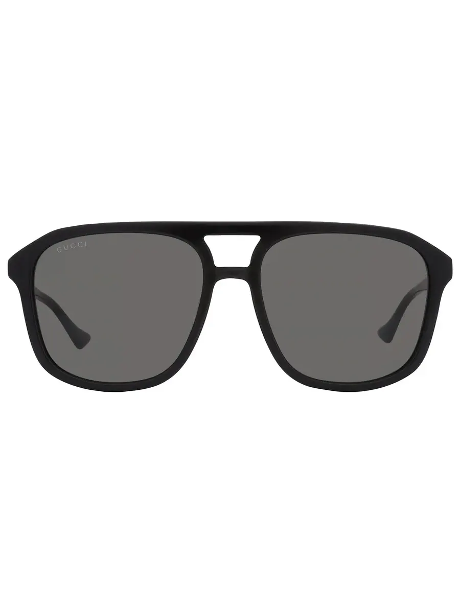 Мужские солнцезащитные очки Gucci Grey Navigator GG1494S 001 57
