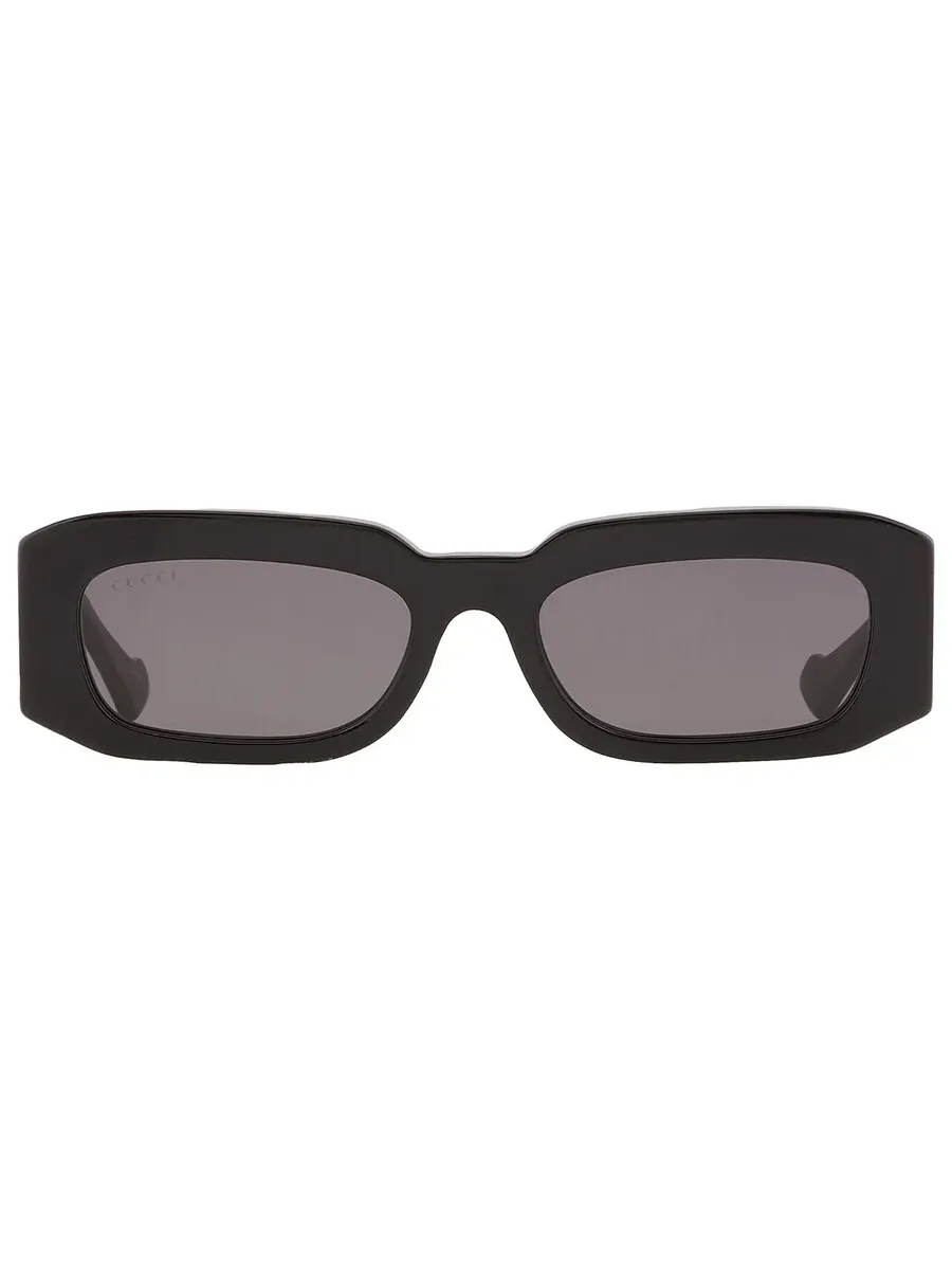 Серые мужские прямоугольные солнцезащитные очки Gucci GG1426S 001 54