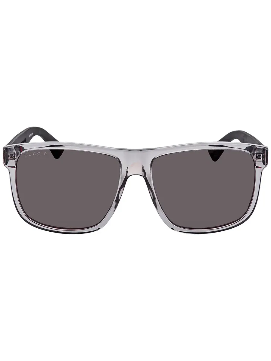 Мужские солнцезащитные очки Gucci Grey Square GG0010S 004 58