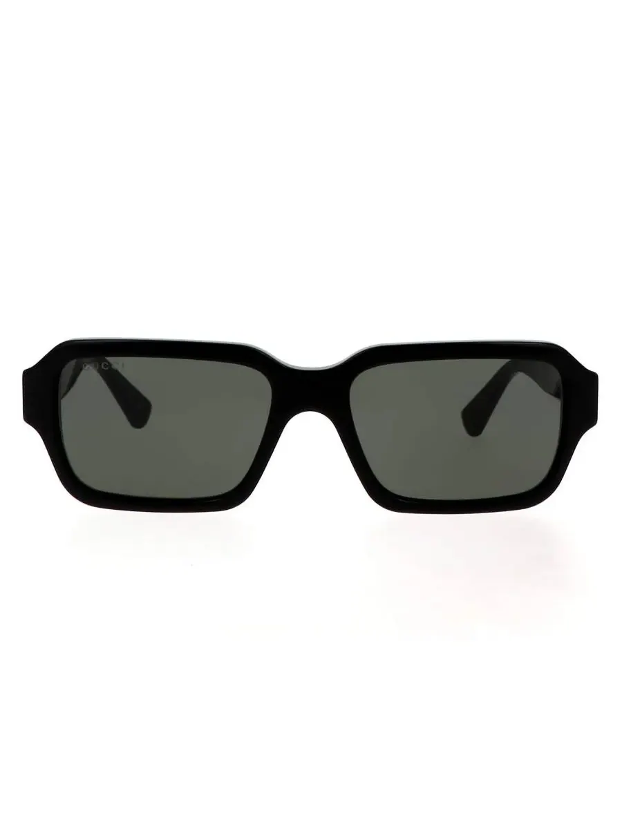 Мужские прямоугольные солнцезащитные очки Gucci серого цвета GG1887S 001 54